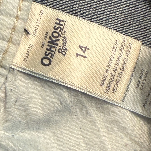 OshKosh B'gosh Classic Blue Overalls - Picture 8 of 9